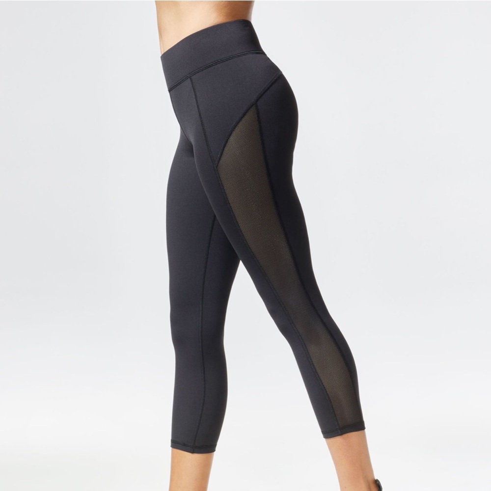 MICHI Stardust cropped leggings in black